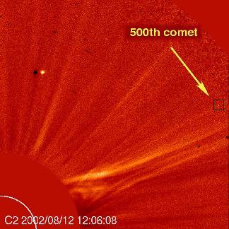 Cometa n. 500 SOHO